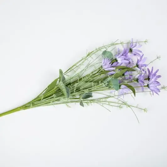 Daisy Spray With Mixed Greens, 20 In, Purple
