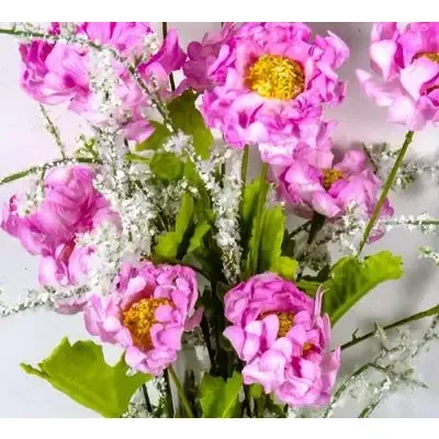 Wild Flower Bouquet 19in, Hw, Pink