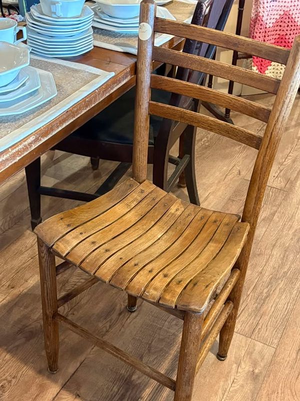 Antique ladder back chair