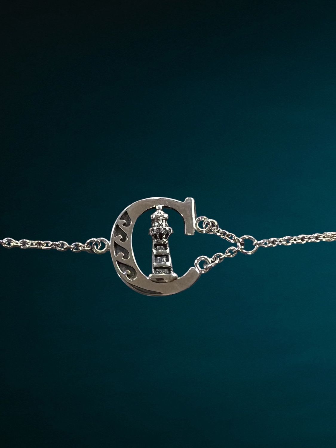 Chincoteague Island CI Lighthouse Bracelet