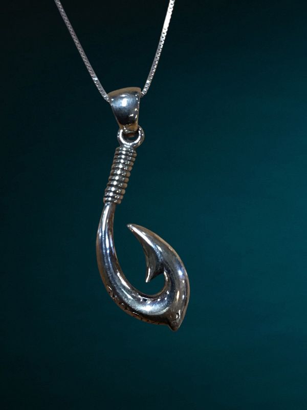 Fishing Hook Pendant SM