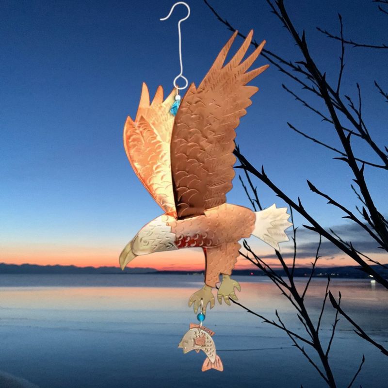 Soaring Eagle Metal Ornament