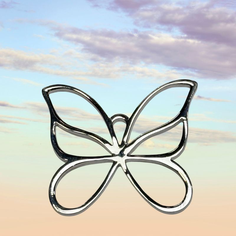 Butterfly Open Wing Pendant