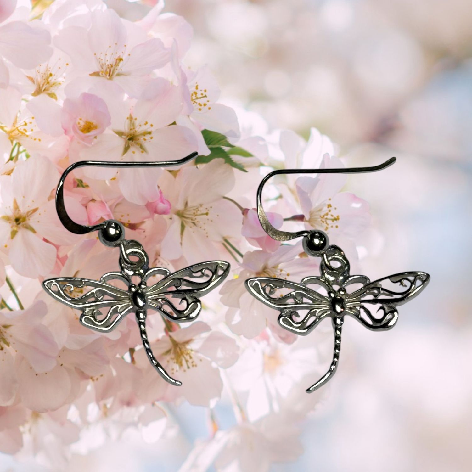 Dragonfly Petite Sterling Earrings