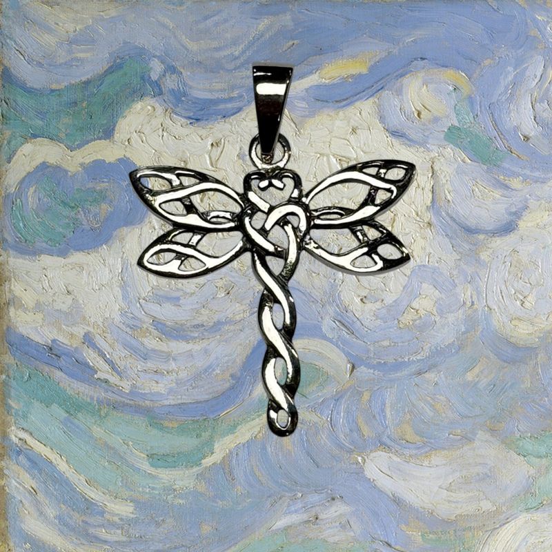 Dragonfly Open Wings Pendant