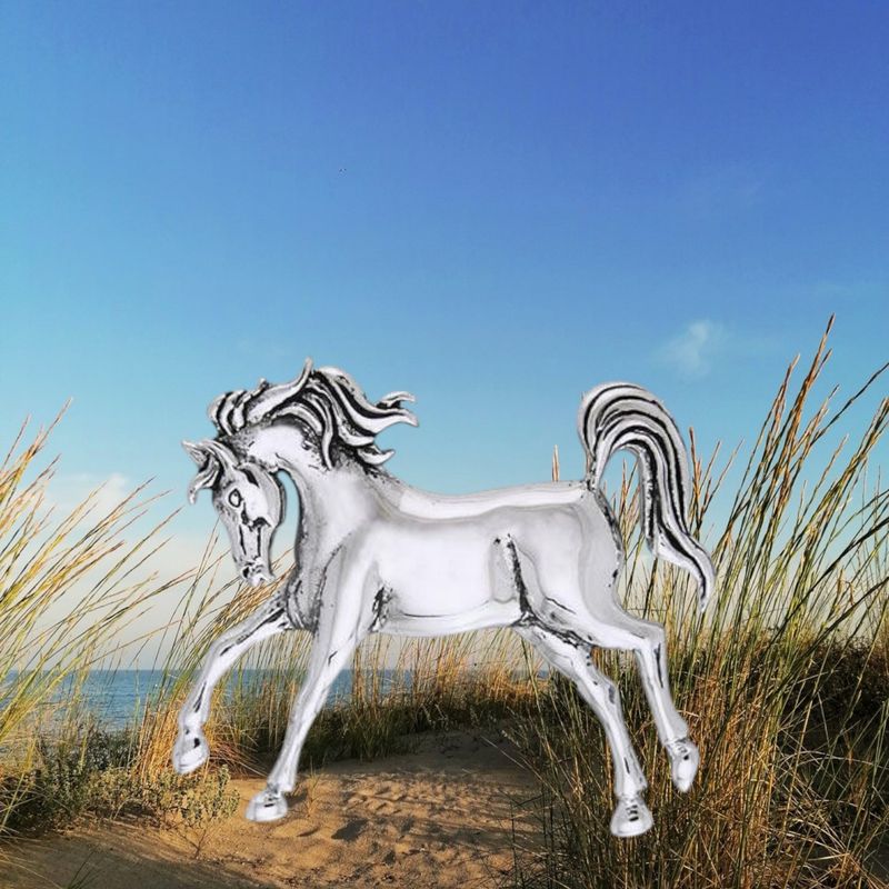 Sterling Silver Chincoteague Pony Pendant