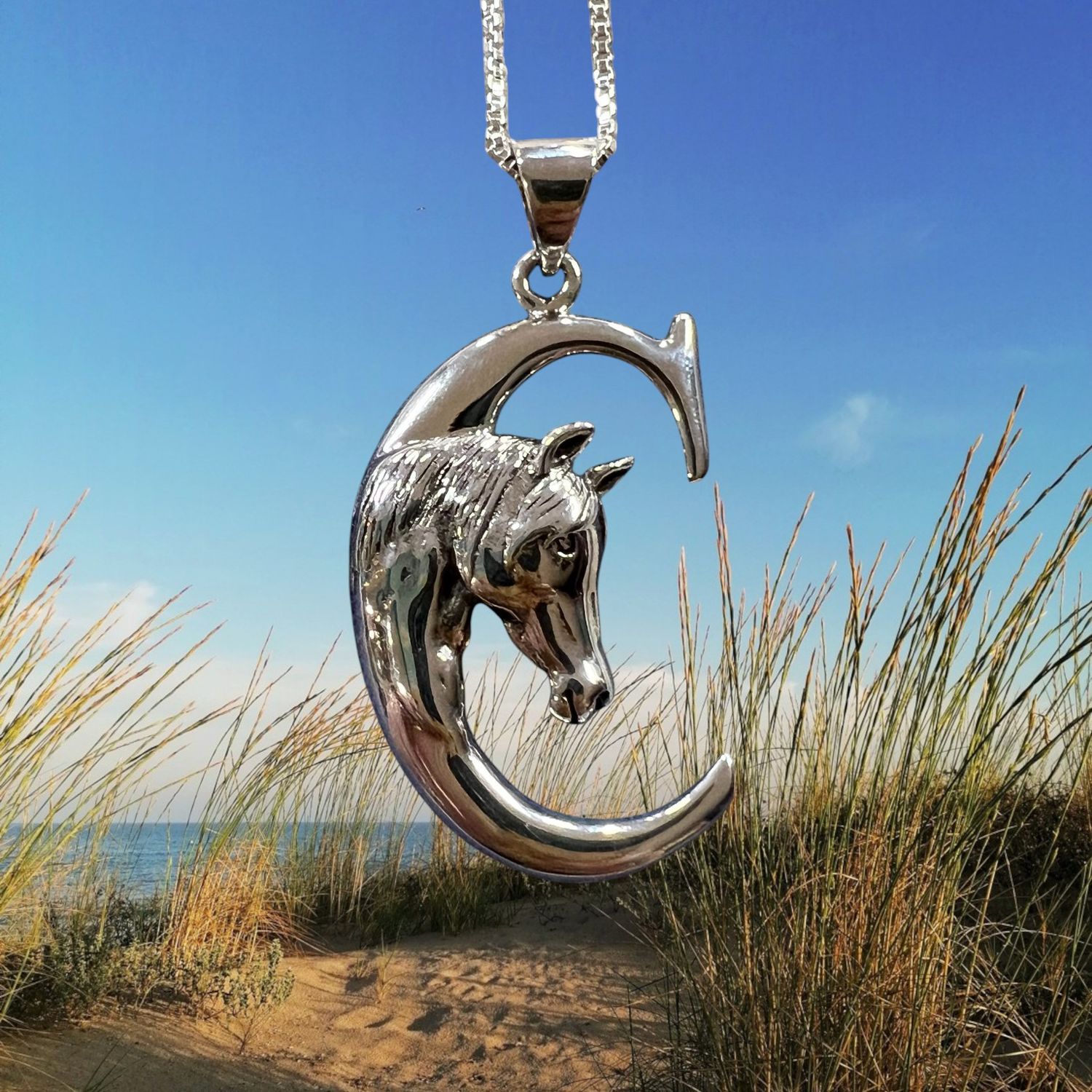 Chincoteague Wild Pony Pendant
