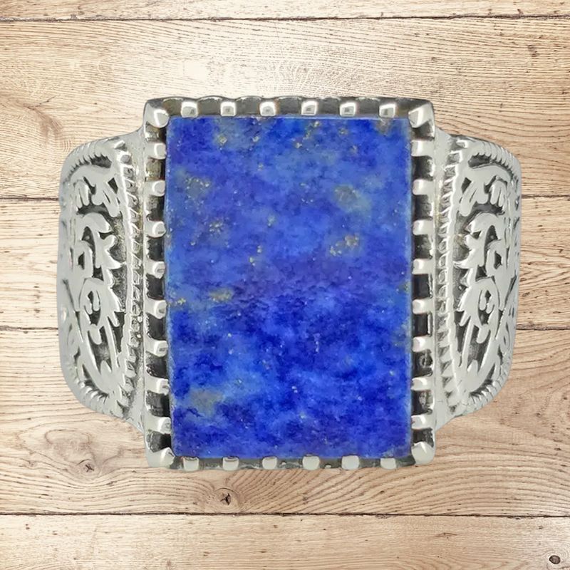 Lapis Signet Men&#39;s Ring