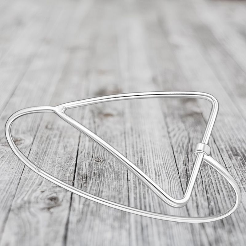 Open Triangle Bracelet
