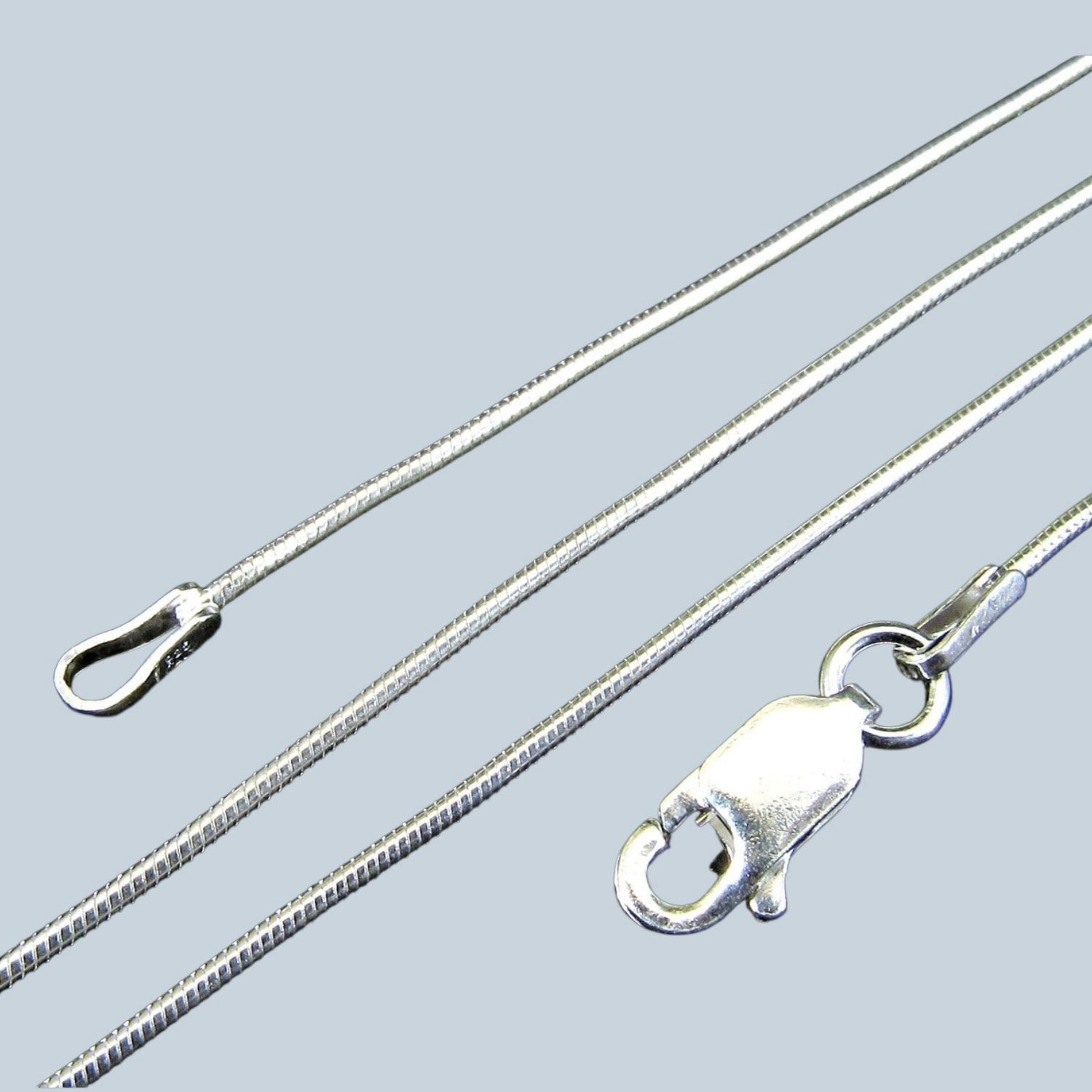 16" Sterling Thin Snake Chain
