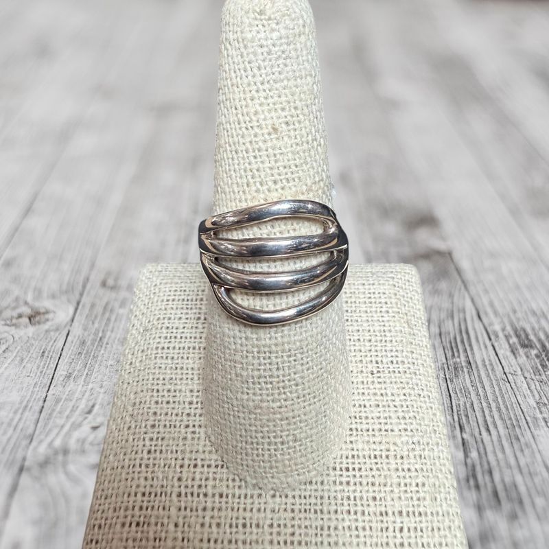 4 Split Band Ring