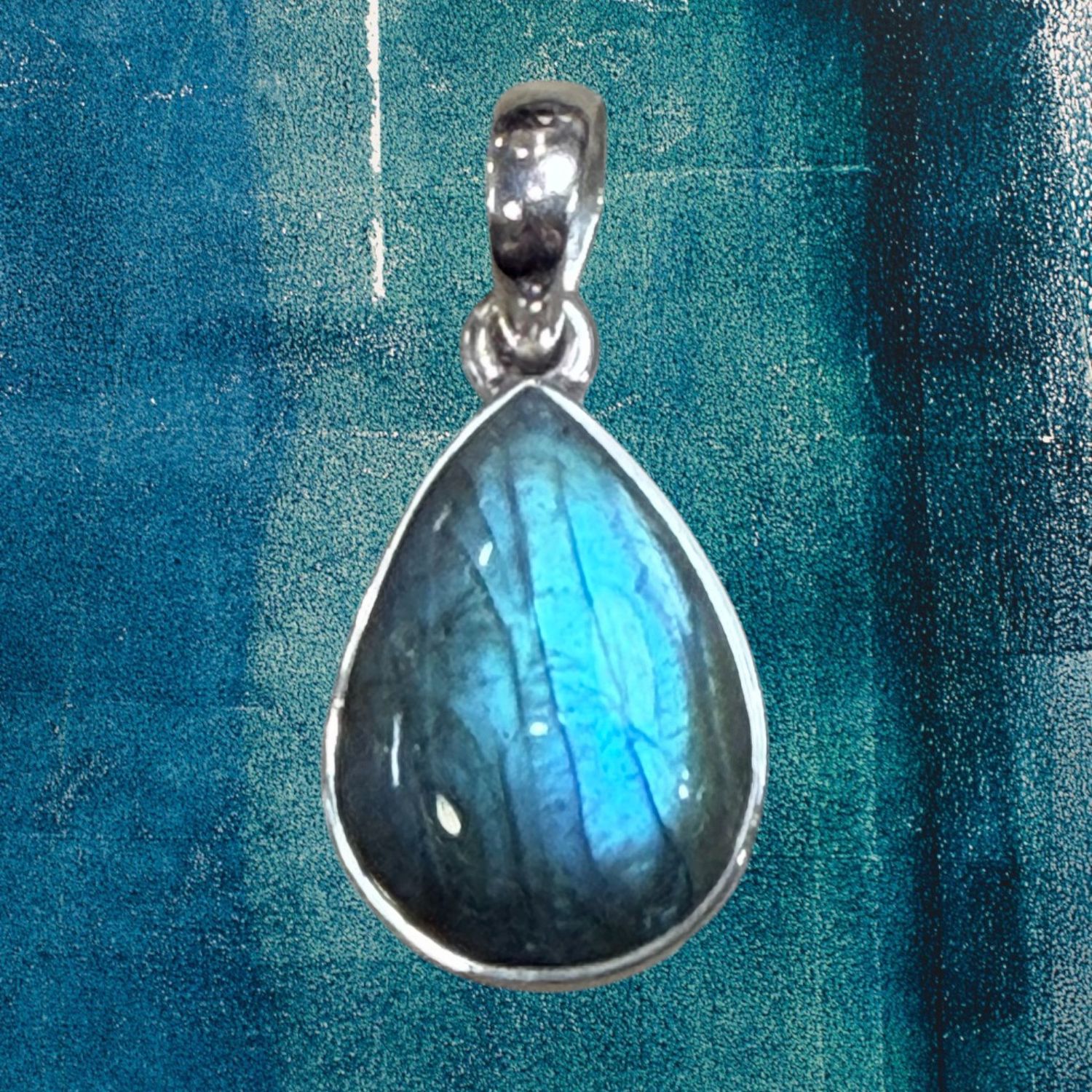 Labradorite Teardrop Petite Pendant
