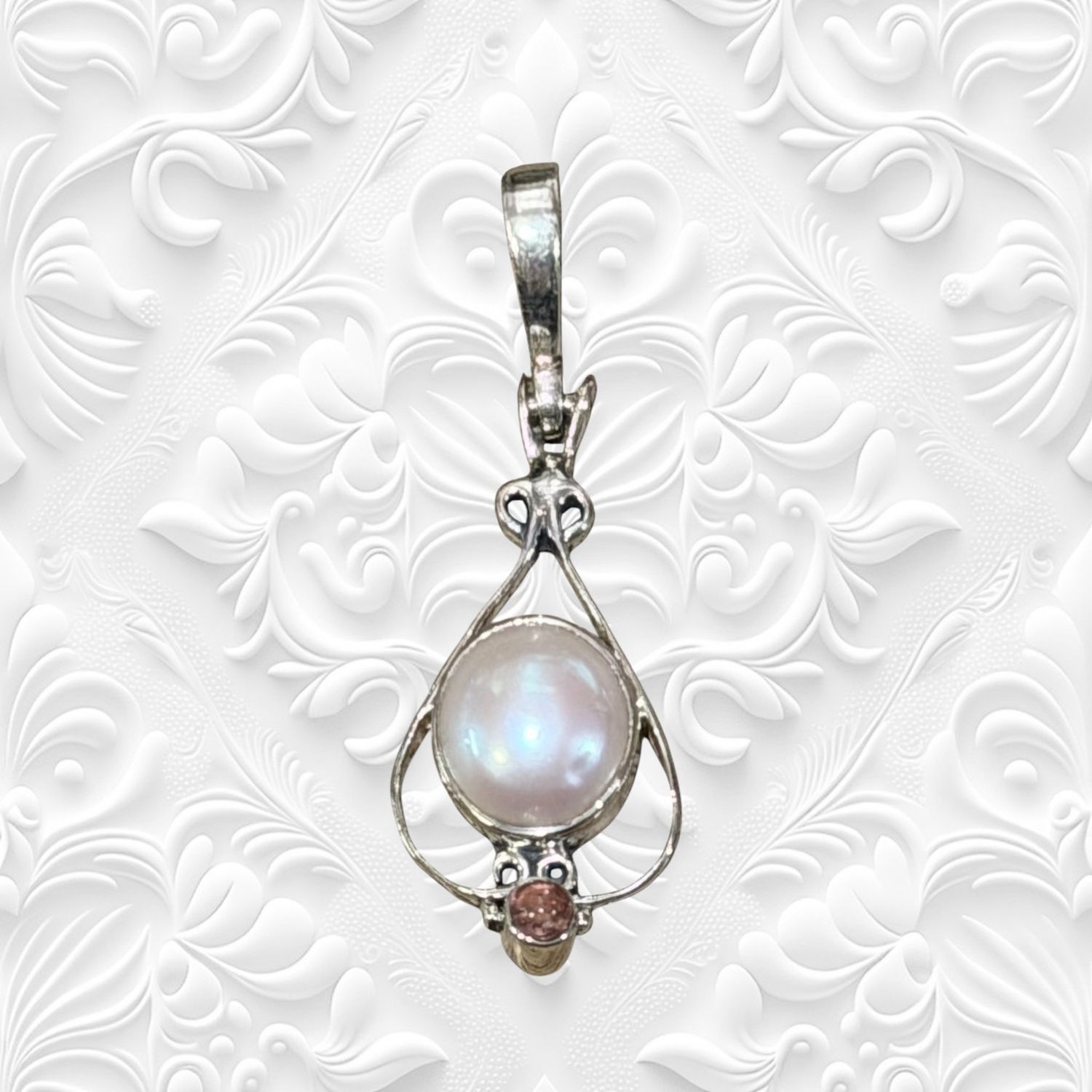 Pearl &amp; Gemstone Pendant