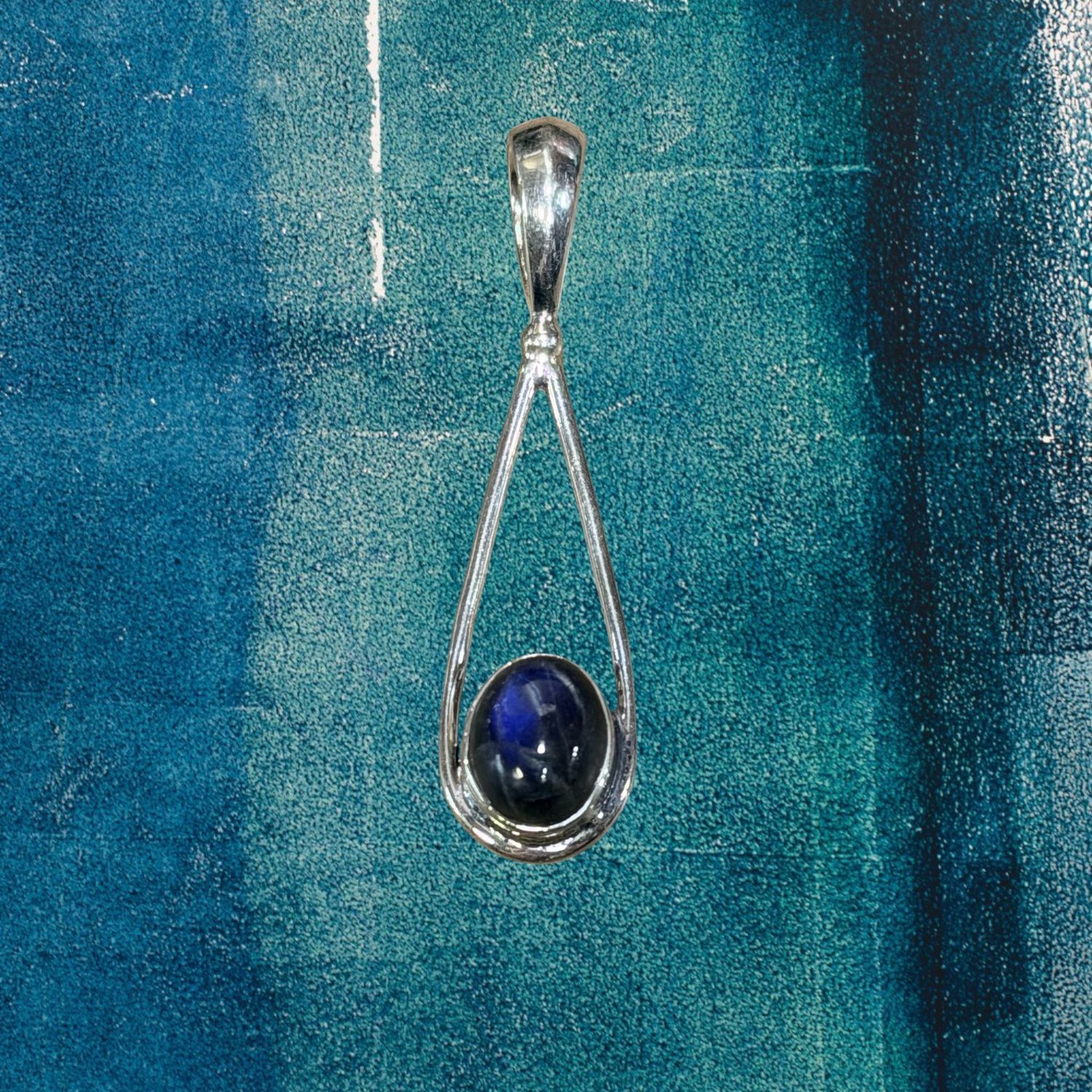 Labradorite Open Oval Drops