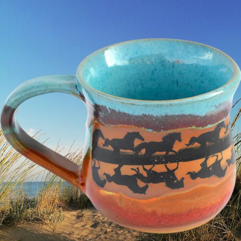 Horse Reflection 14oz Mug