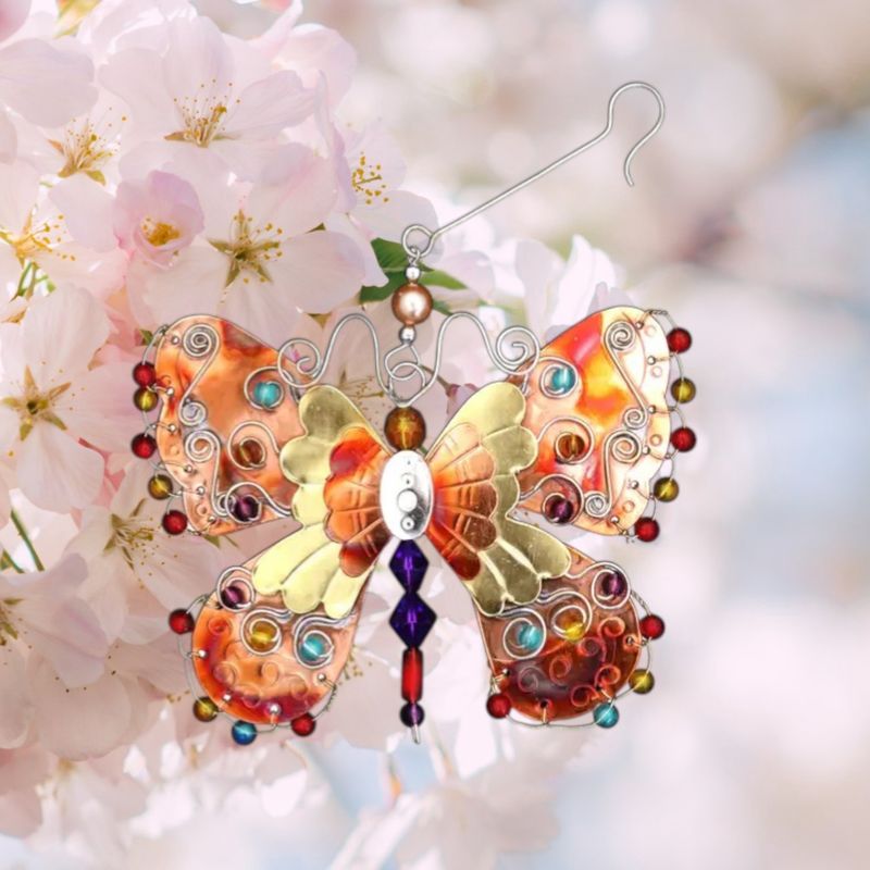 Bright Wings Butterfly Ornament