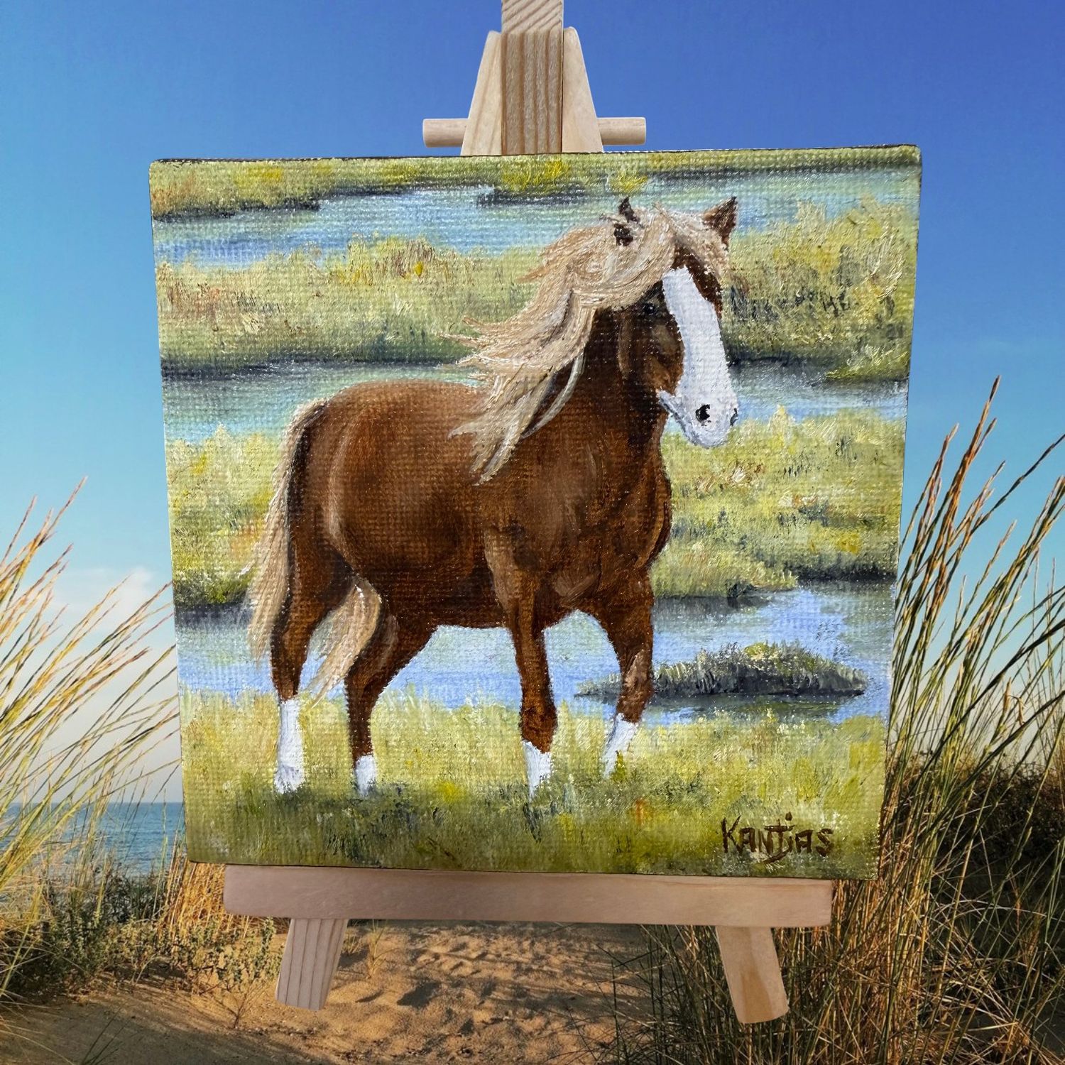 Riptide in the Marsh 4x4 Original