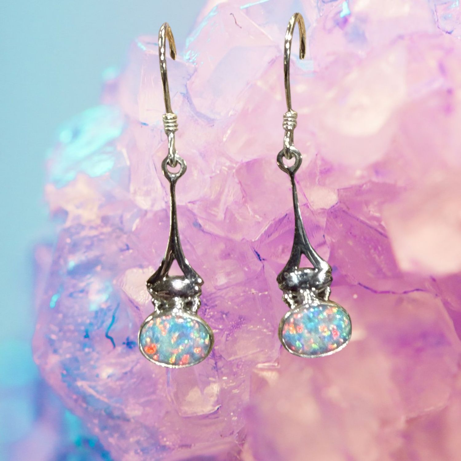 East/West Opal S/S Earrings
