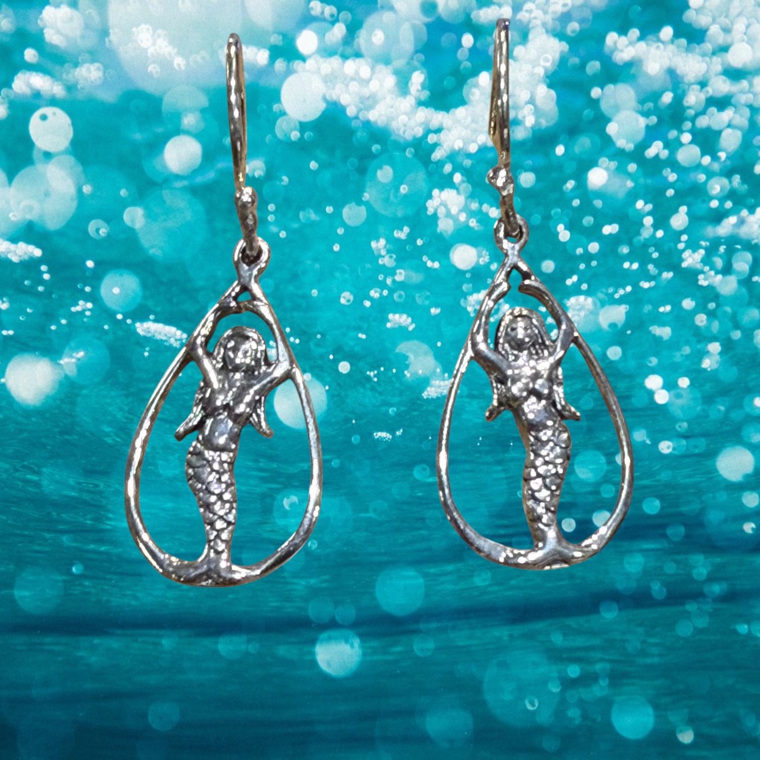 Teardrop Mermaid S/S Earrings
