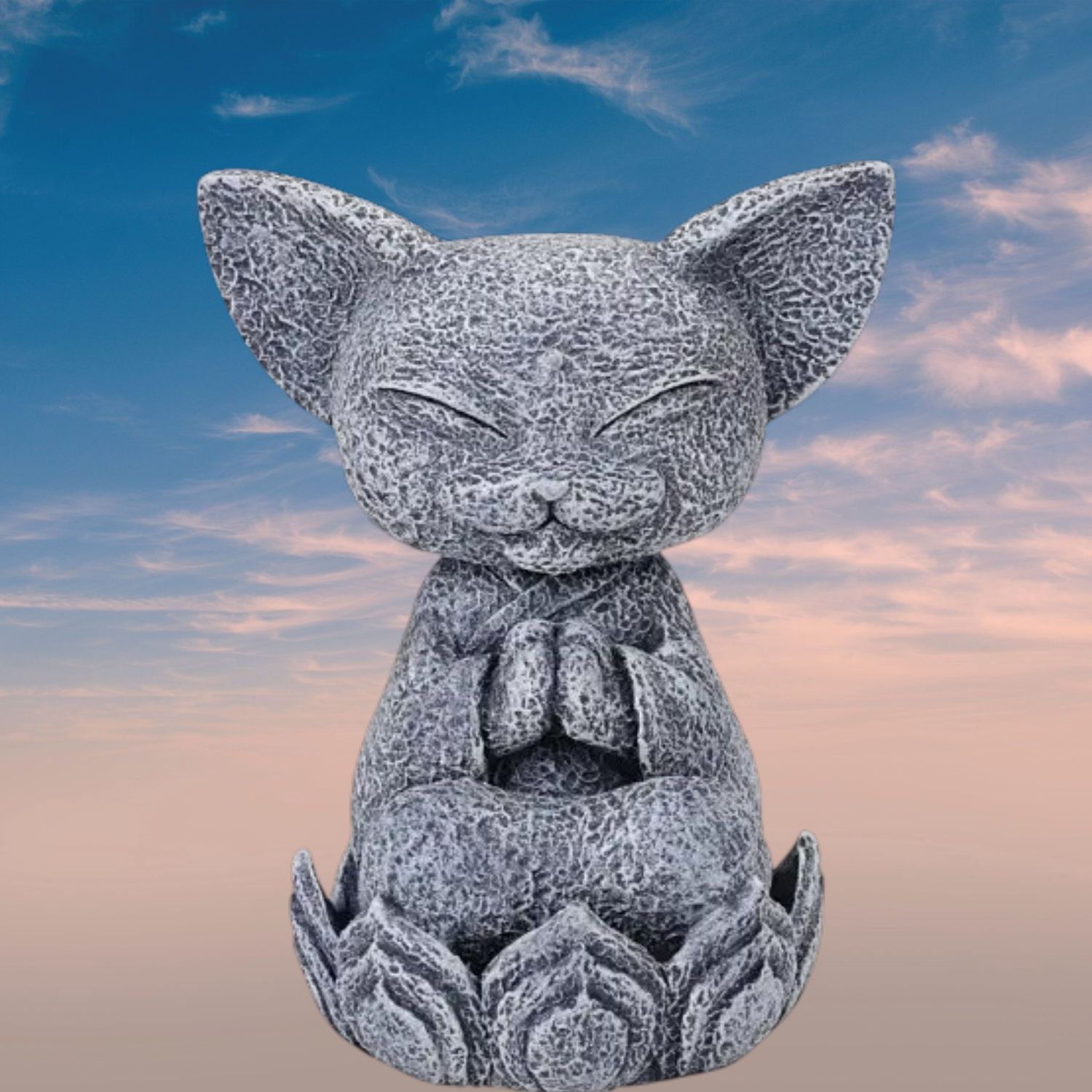 Cat Jizo Figurine