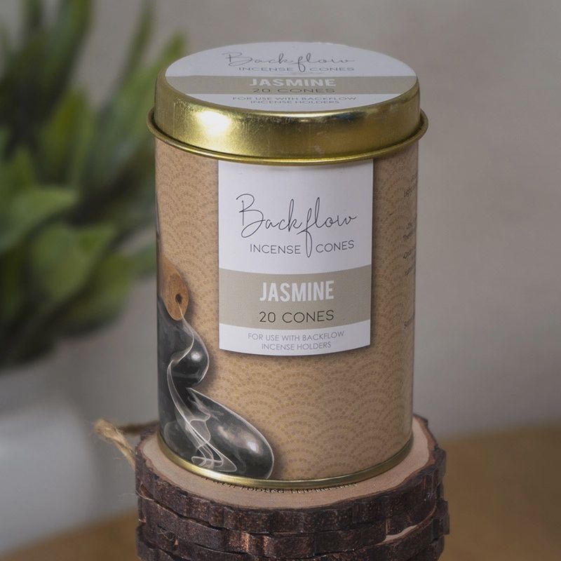 Jasmine Jumbo Incense Cones-20 pc