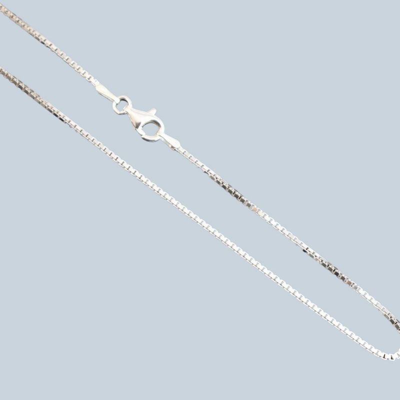 30" Sterling Silver Box Chain