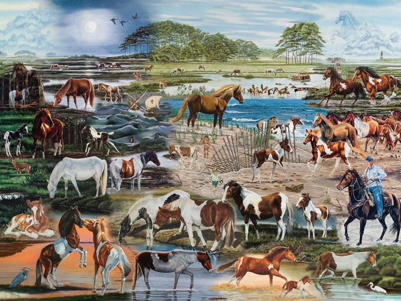 Chincoteague's Finest 550-piece Puzzle