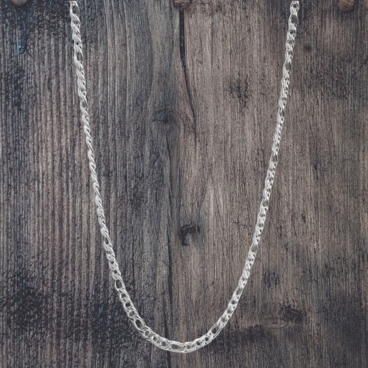 Figaro Stainless Steel Chain 20", 5mm