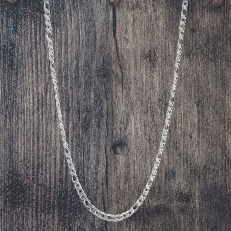 Figaro Stainless Steel Chain 20", 5mm Figaro Stainless Steel Chain 20", 5mm
