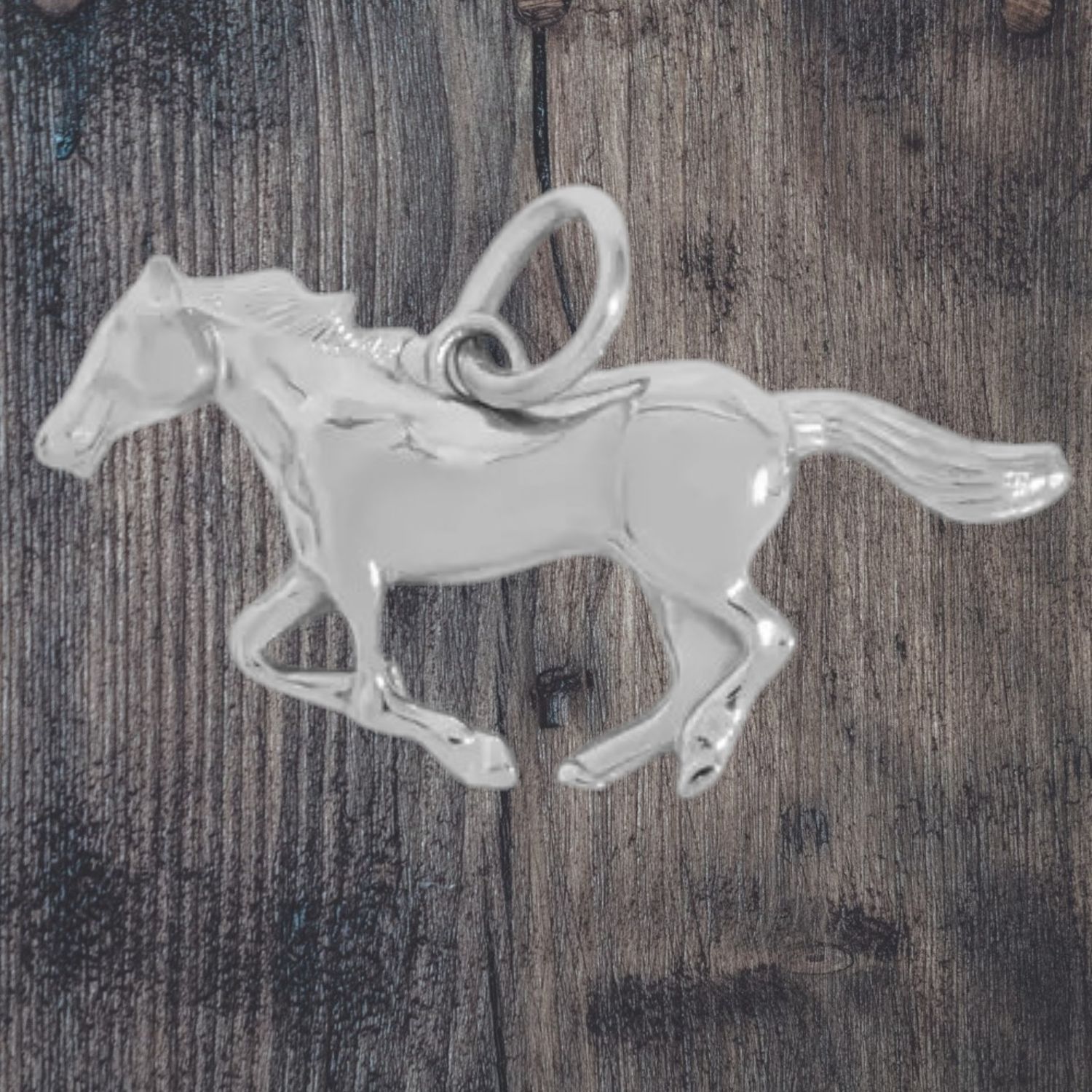 Horse Stainless Steel Charm