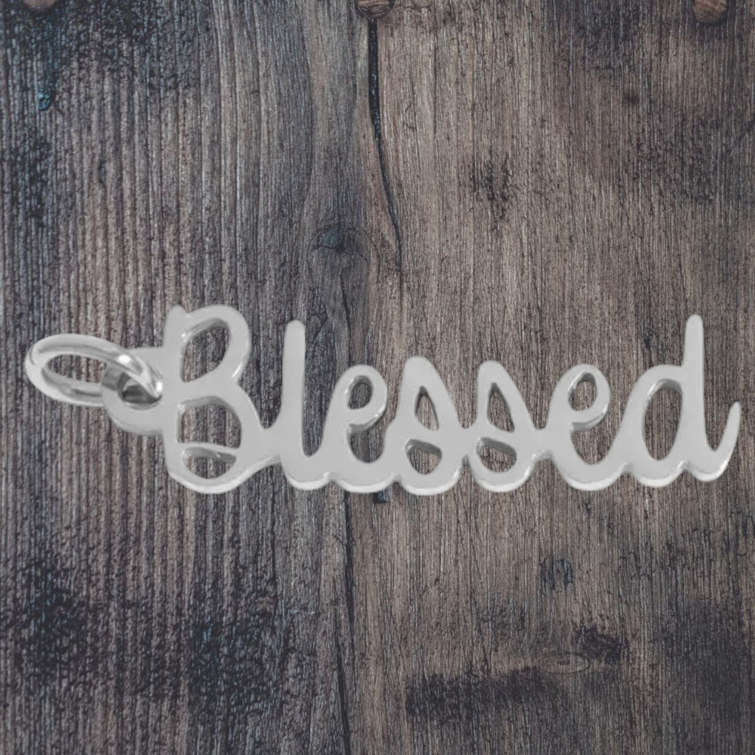 Blessed Stainless Steel Charm