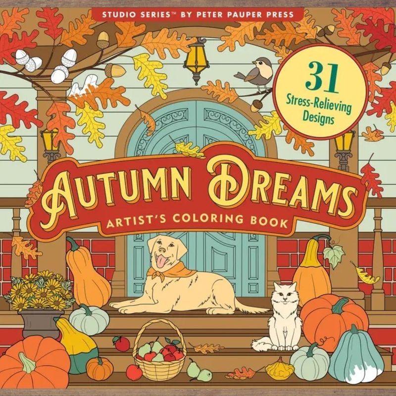 Autumn Dreams Coloring Book