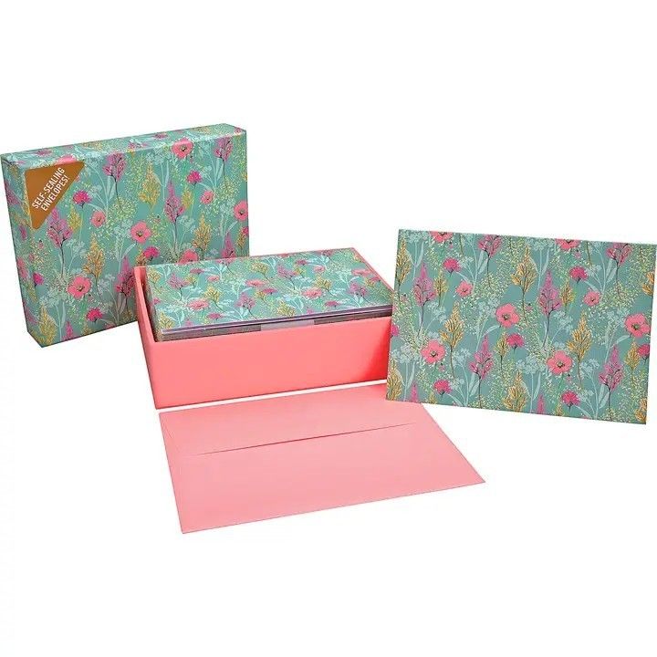 Golden Meadow Note Cards