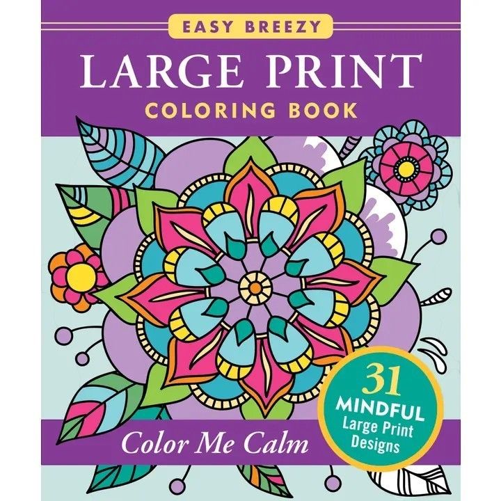 Color Me Calm Coloring Book