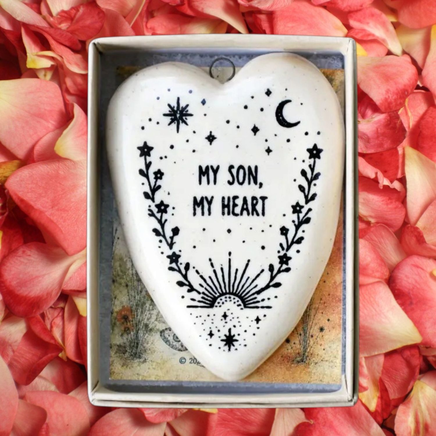 My Son, My Heart Clay Heart