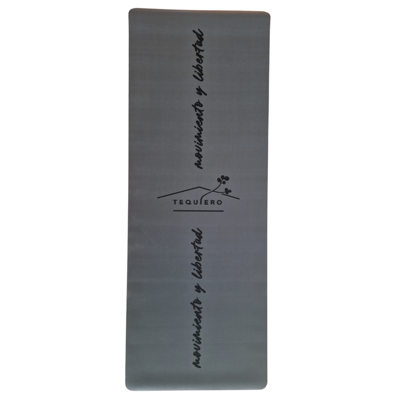 Esterilla de Yoga gris plomo
