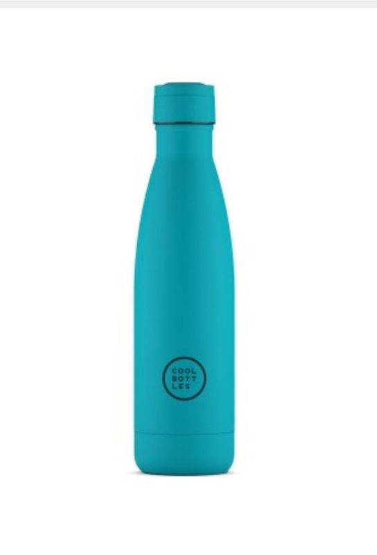 Botella térmica turquesa