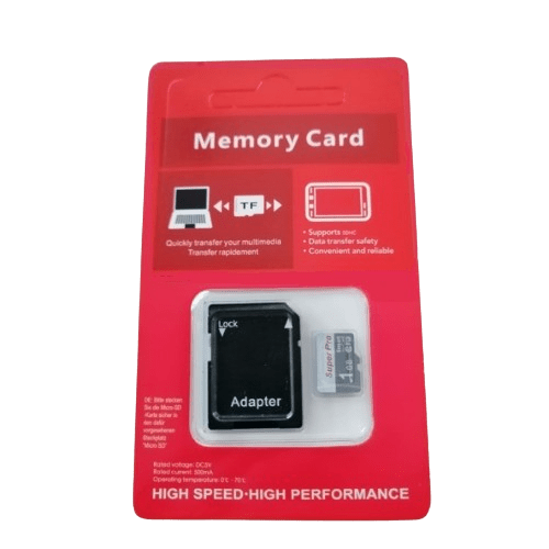 Super Pro 1GB TF Memory Card With Adapter