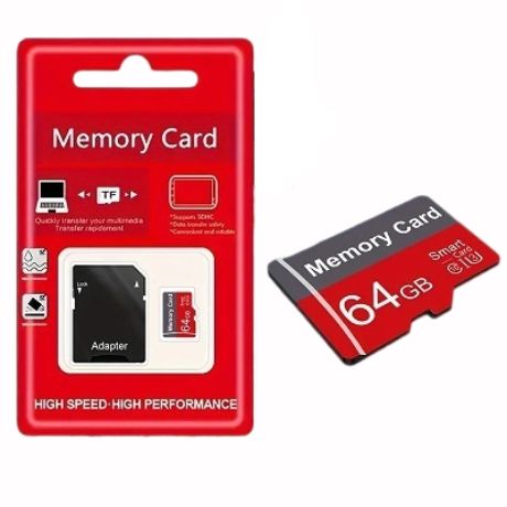 64GB Memory Card with Adapter