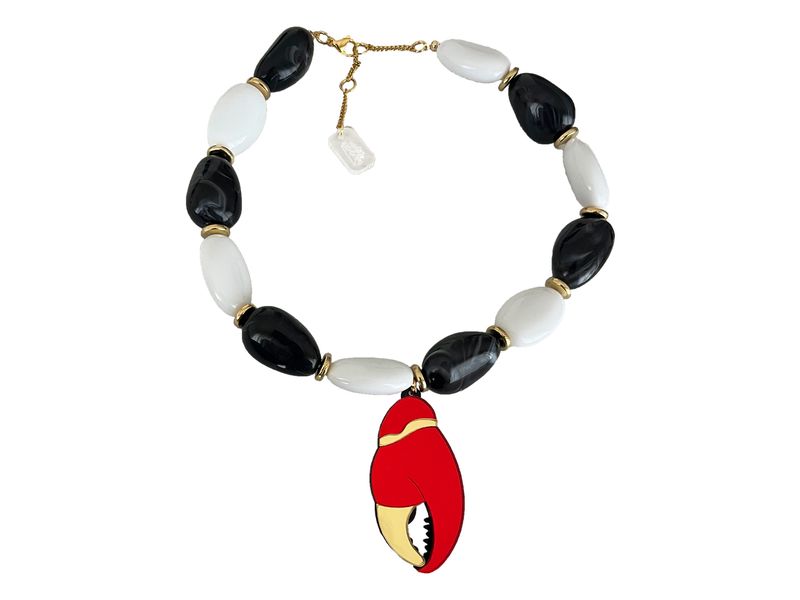 COLLAR PINZA DE LANGOSTA MAXI B&W