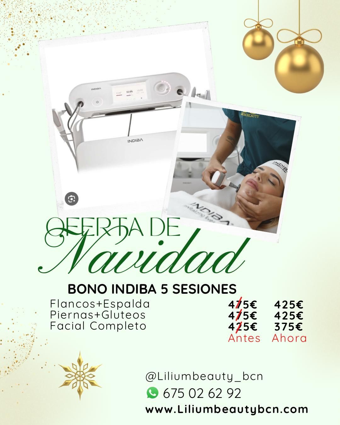 BONO INDIBA 5 SESIONES