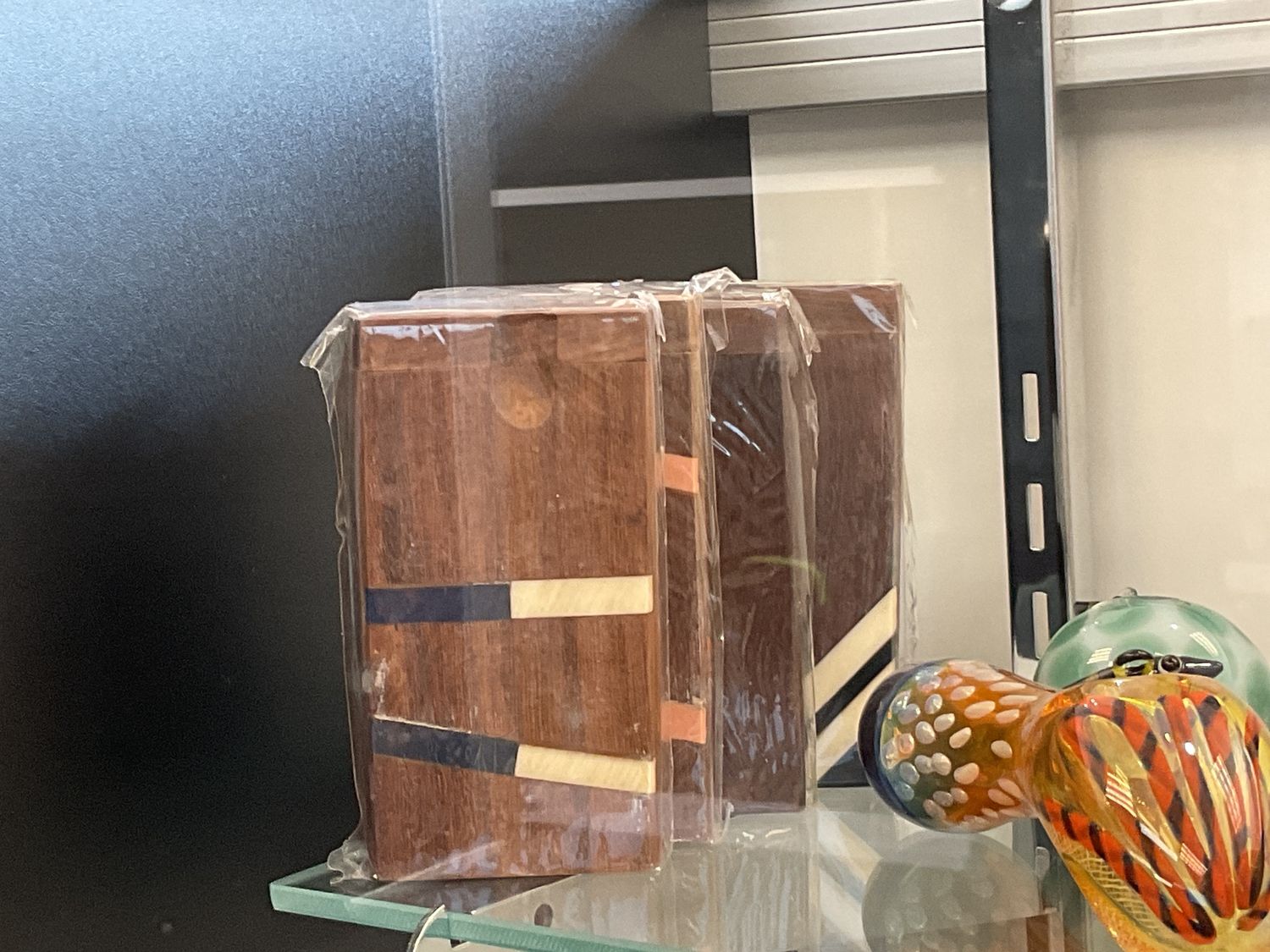 Assorted - Dugout box with bat