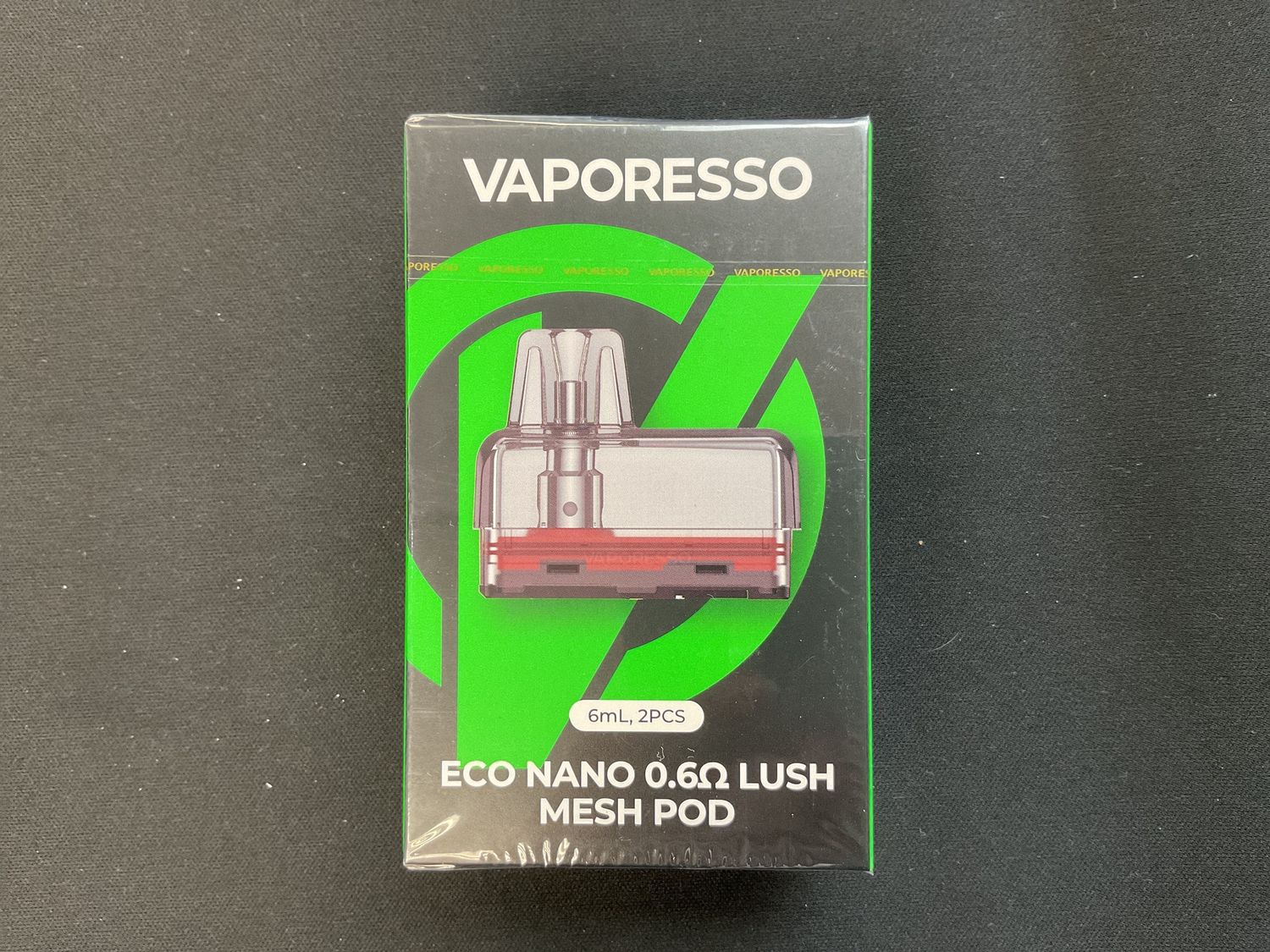 Eco Nano Lush Mesh Pod, Ohm: .6 ohm