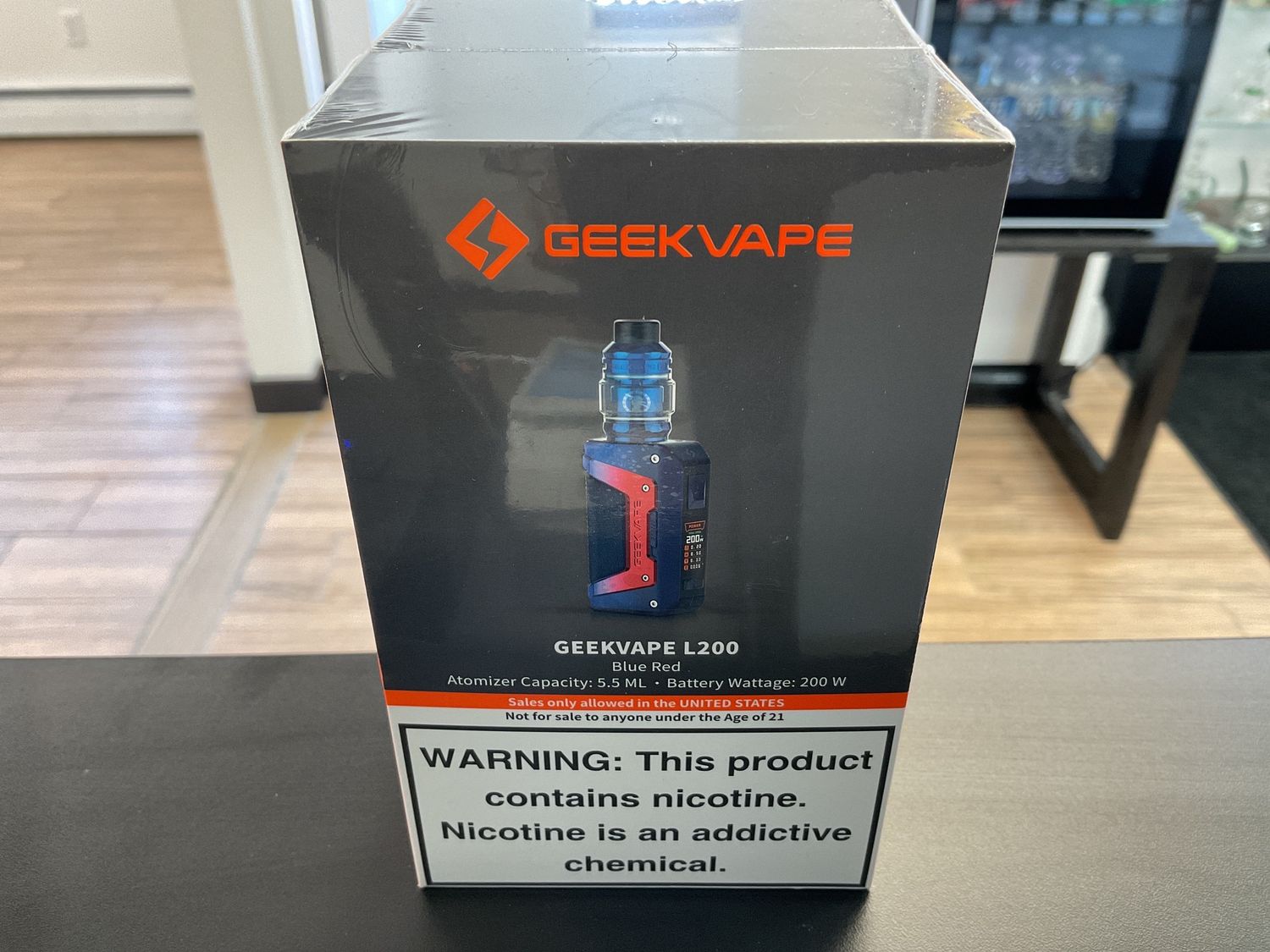 Geek vape L200, Colour: Blue red