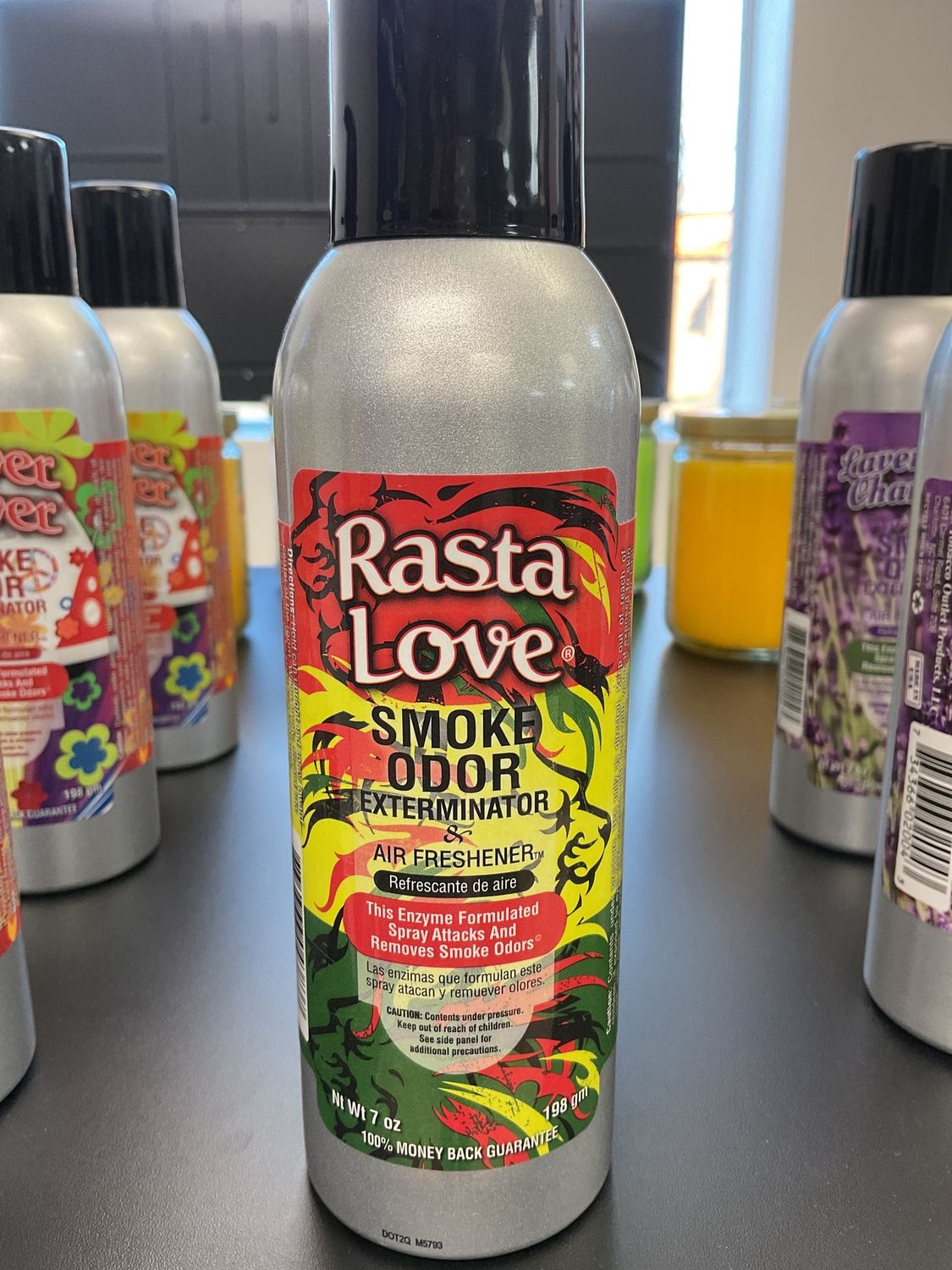 Smoke Odor eliminater spray 7oz, Scent: Rasta Love