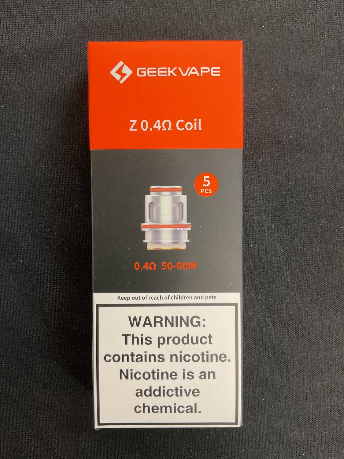 Geek Vape Z 0.4ohm coil 50-60w