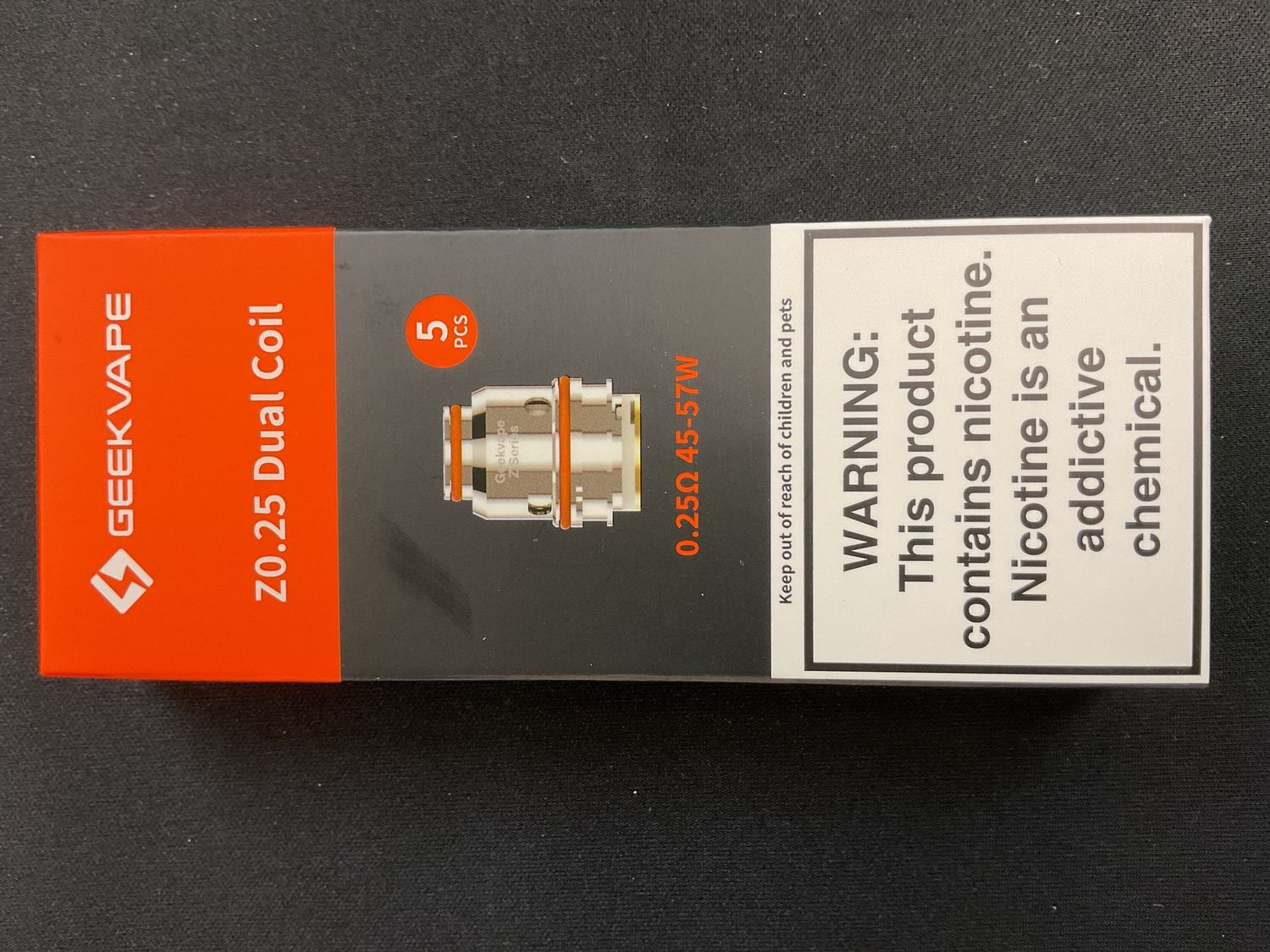 Geek Vape Z0.25 ohm 45-57w