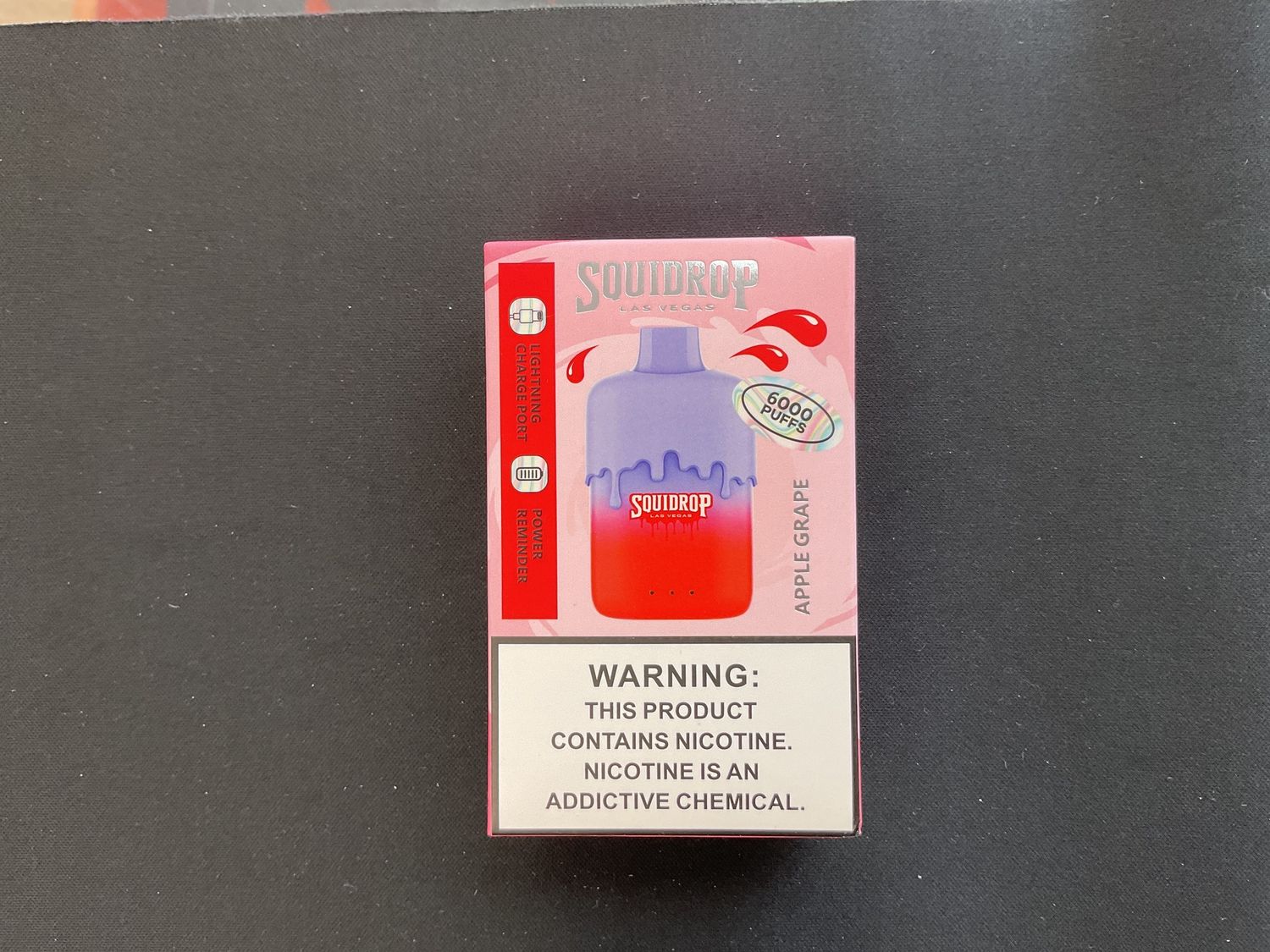 Las Vegas, flavor: Apple Grape