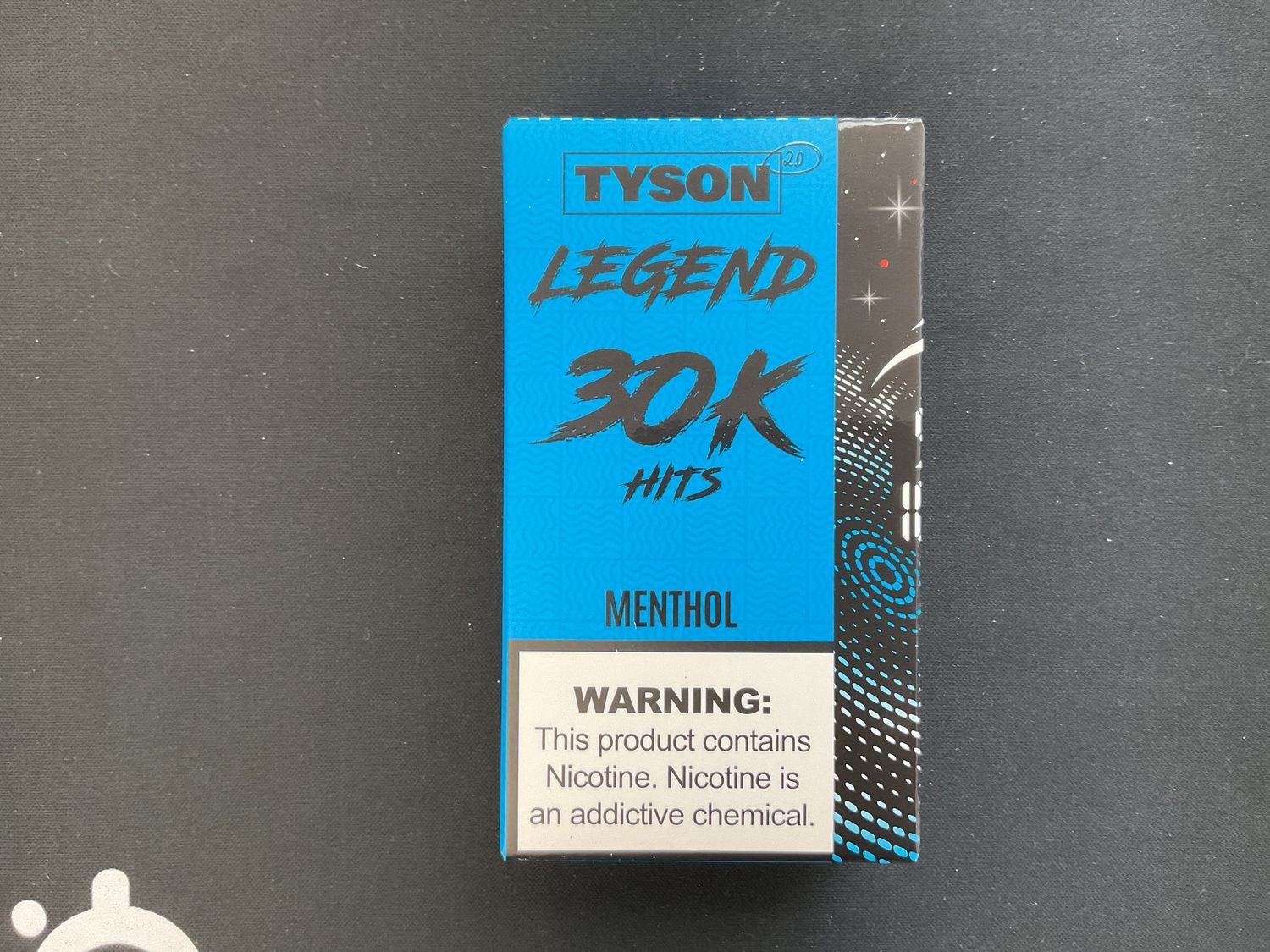 Legend, flavor: Menthol