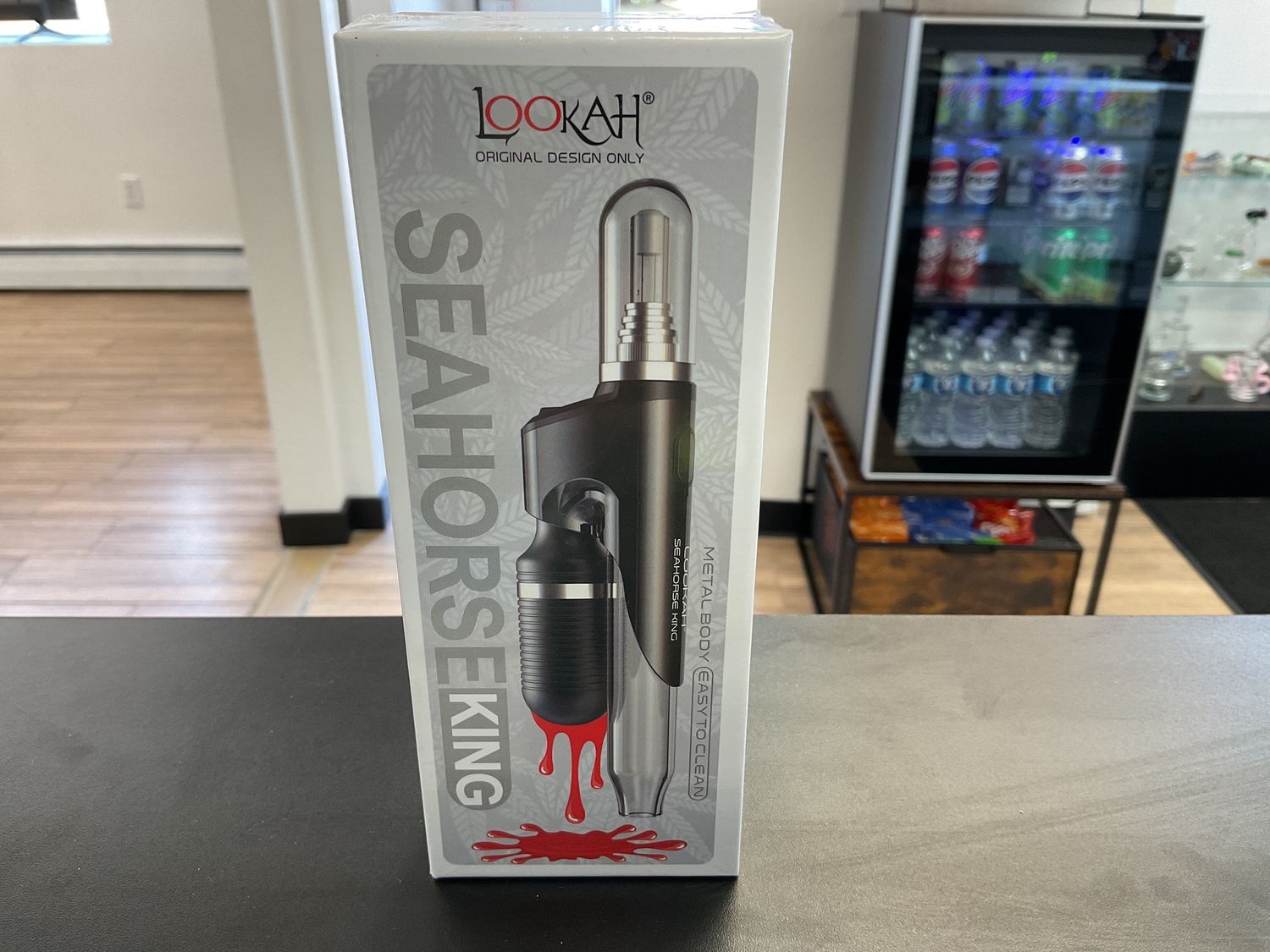 Lookah Seahorse King Nectar Collector, Colour: Black